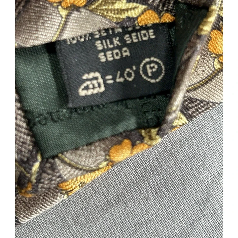 Ermenegildo Zegna Floral Men's‎ Dress Tie